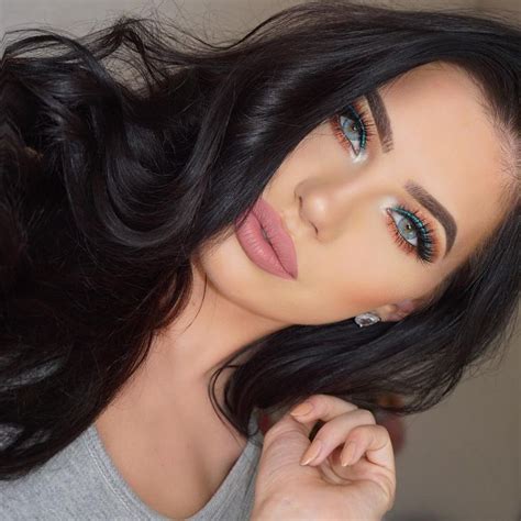 Laura Badura On Instagram “blue On Green Todays Makeup Look Makeup