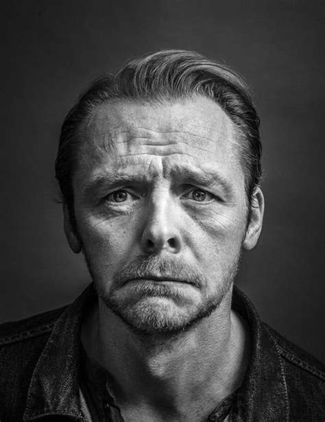 Pick Your Size Photo Of Actor Simon Pegg 85x11 Inch Photograph Scottie