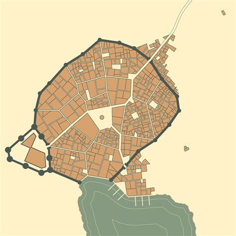 040 Coastal Cities Medieval Fantasy City Generator By Watabou