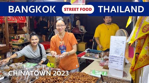 Bangkok Street Food Tour 🇹🇭 Thailand Food 2023 Youtube