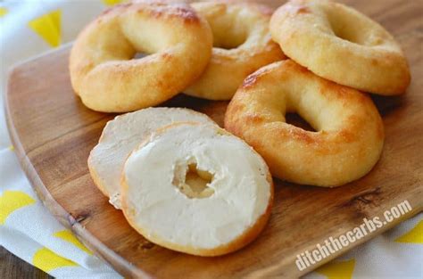On another bowl hopefully microwaveable place the mozzarella and cream cheese. Keto Mozzarella Dough Bagels - only 2.4g net carbs each ...