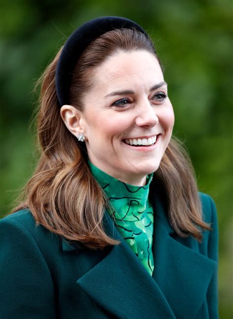 The Duchess Of Cambridge In A Velvet Jane Taylor Headband Kate