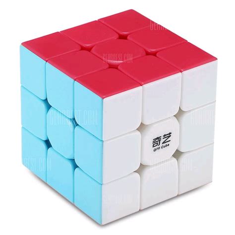 Jual Rubik 3x3 Qiyi Warrior Speed Cube 3x3x3 Stickerless Di Lapak