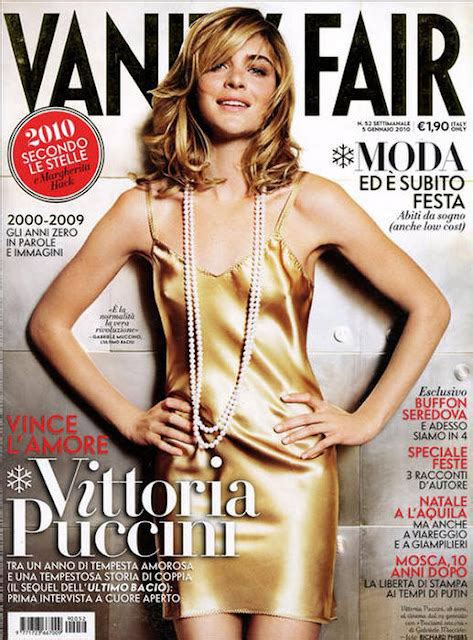 Celebrity Hot Photos Vittoria Puccini Vanity Fair Italy January
