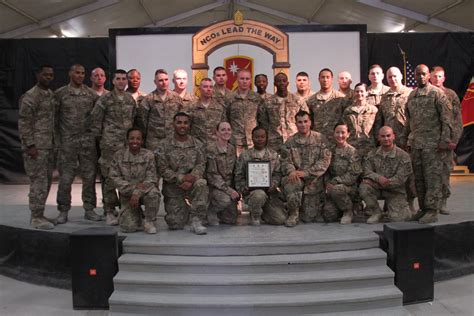 45th Sb Cmre Hosts Nco Induction Ceremony At Kandahar Airfield