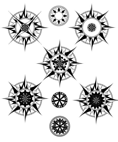 Perhaps for this reason, a tattoo design of a compass with a rose flower in the center is a relatively common option. Compass designs | Compass tattoo, Compass tattoo design ...