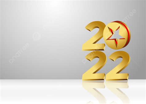 New Year 2022 Background With 3d Gold Lettering New Year 2022 Happy
