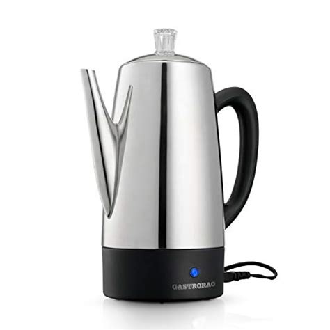 Gastrorag 12 Cup Electric Coffee Percolator Stainless Steel