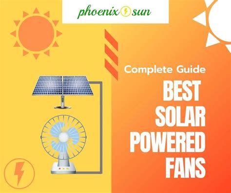 Top 10 Best Solar Powered Fans