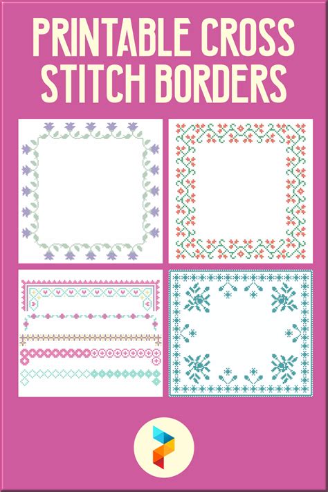10 Best Printable Cross Stitch Borders Pdf For Free At Printablee