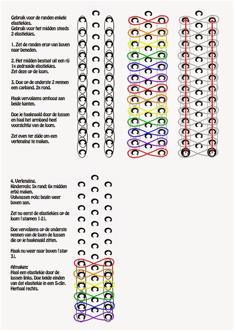 Time to start making with your rainbow loom! Rubber band bracelet instructions pdf, iatt-ykp.org
