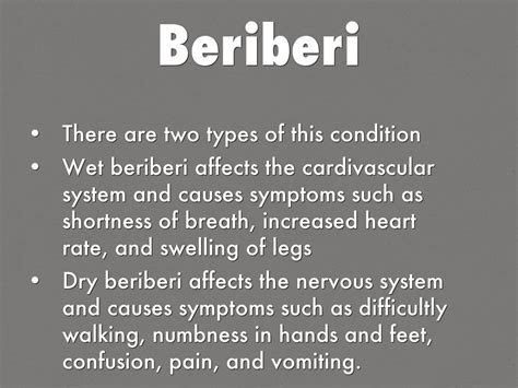 Images Of Beriberi Disease