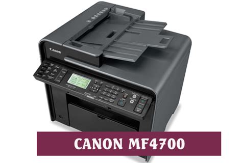 Check spelling or type a new query. Descargar Canon MF4700 Series Driver Impresora - Home - Descargar Impresora