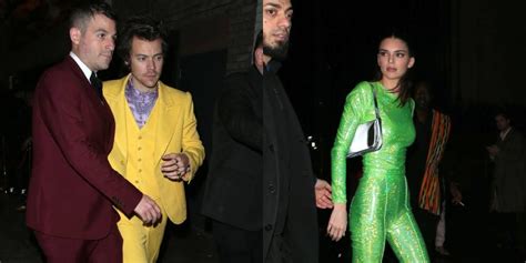 Harry Styles And Ex Girlfriend Kendall Jenner Reunited At The Brits