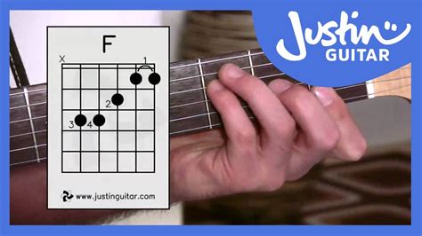 The Dreaded F Chord Guitar Lesson Bc 161 Guitar For Beginners Stage 6