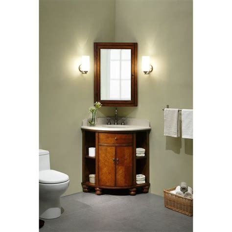 Small bathroom storage corner floor cabinet with doors and shelves,thin toilet vanity cabinet,narrow bath sink organizer,towel storage shelf for paper holder,white by aojezor. Corner Single Bathroom Vanity | I dream of BATHROOM ...
