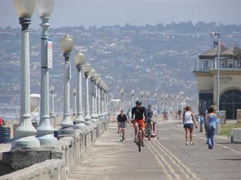 The Mission Beach Boardwalk Picture Of San Diego California