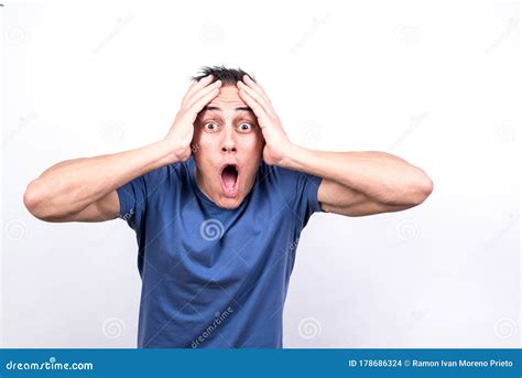 Surprised Man Stock Photo Image Of Astonish Surprised 178686324