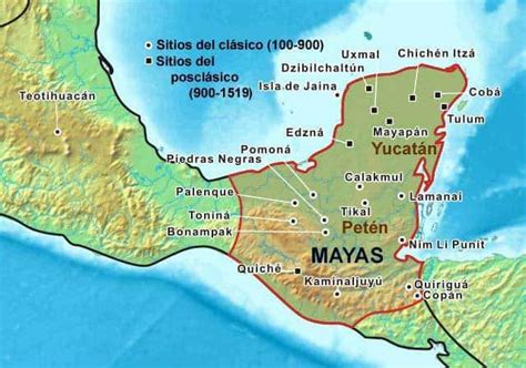 Cultura Maya Historia De M Xico