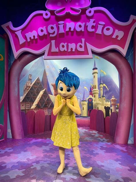 Meet Joy From Inside Out At Her New Meetandgreet Location In Epcot In