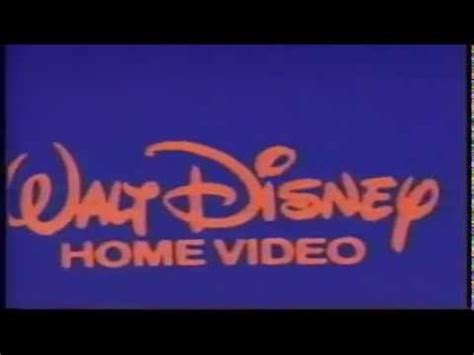 The Classics Walt Disney Home Video Logo Youtube
