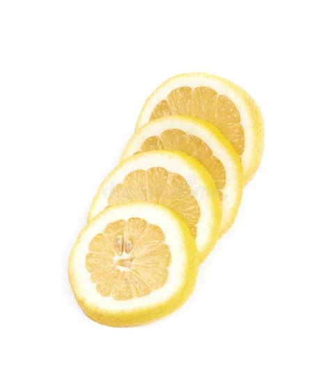 Pile Of Lemon Slices Isolated Stock Photo Image Of Color Juice 76390408