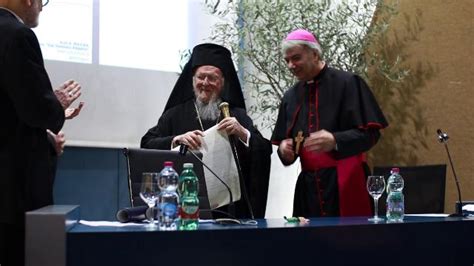 Napoli Laurea Honoris Causa Al Patriarca Bartolomeo I La Repubblica