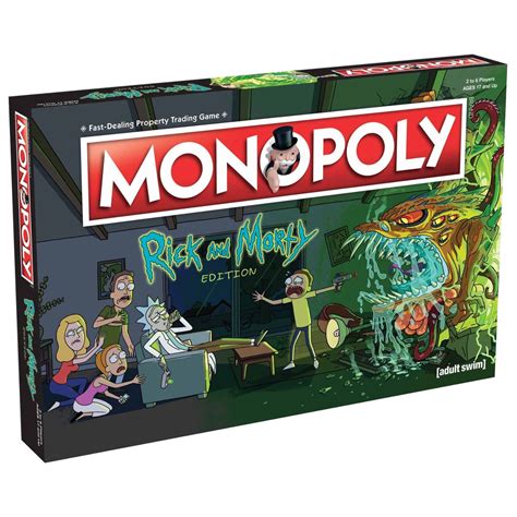 Rick And Morty Monopoly Millennia