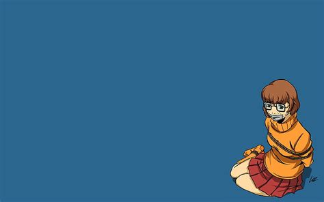 Hd Wallpaper Cartoons Zero Tofix Velma Scooby Doo Glasses Gag Tied Ropes Girls With Glasses
