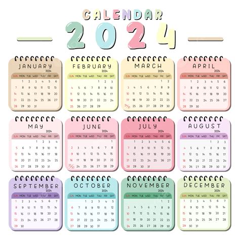 2024 Calendar Cover Clip Art Free Online - 2024 Calendar Pdf