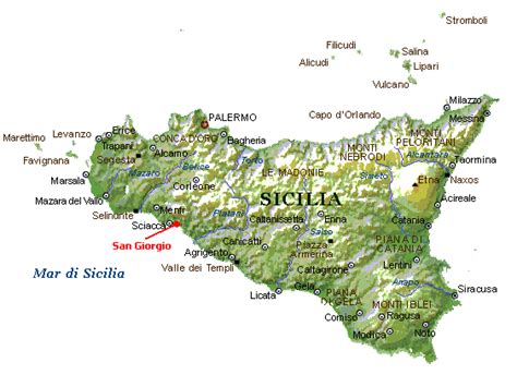 Cartina Sicilia Sciacca Tomveelers