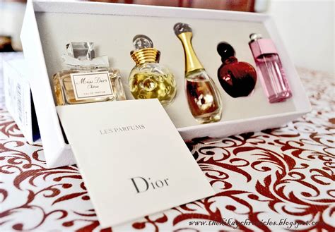 The Chinchin Chronicles Review Christian Dior Mini Perfume Set