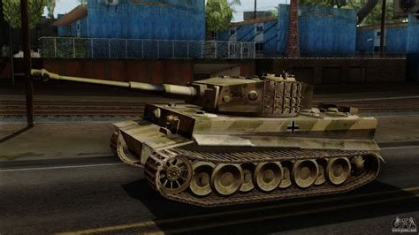 Panzerkampfwagen VI Ausf E Tiger No Interior For GTA San Andreas