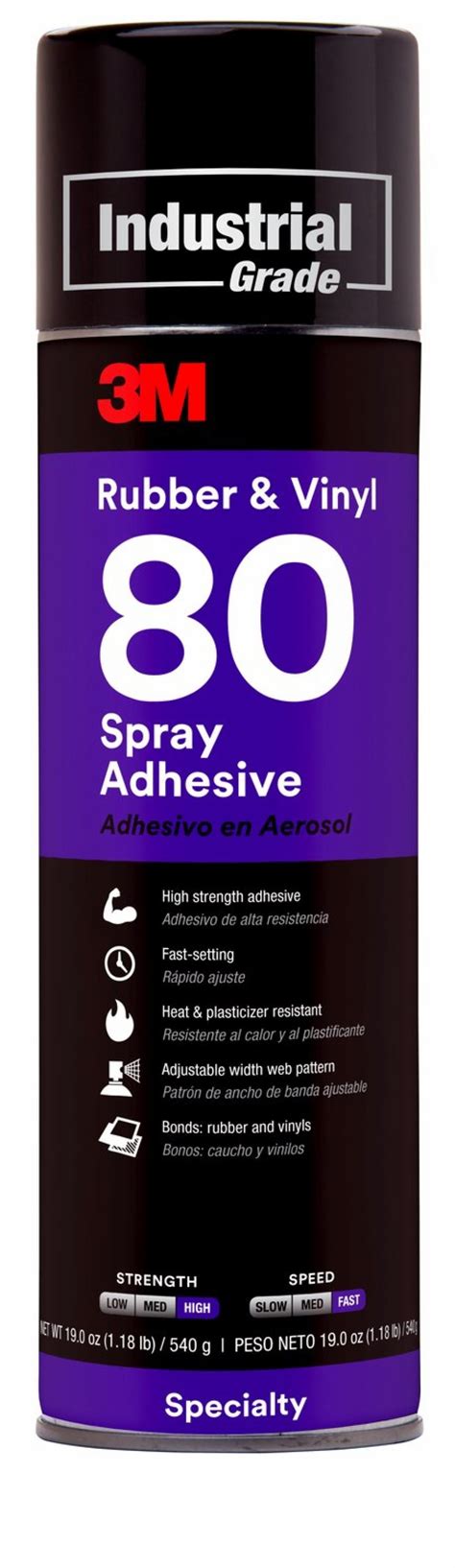 3m™ Rubber And Vinyl 80 Spray Adhesive 3m