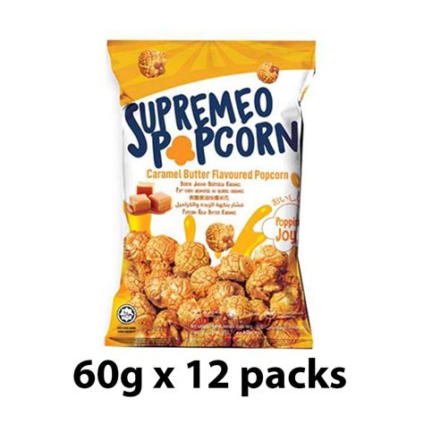 Supremeo Popcorn Caramel Butter 60g X 12s Bestime Global Sdn Bhd