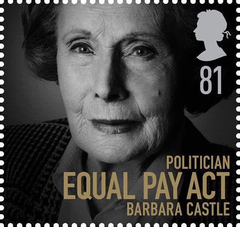 Barbara Castle Specialstamp From 2008
