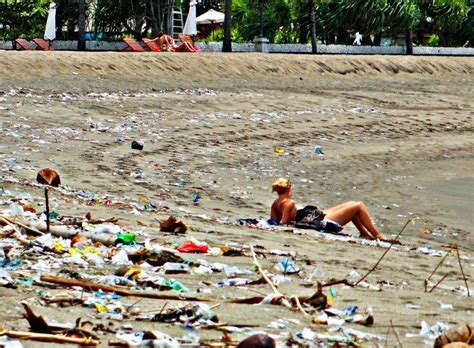 Its Trash Season On Kuta Beach In Bali