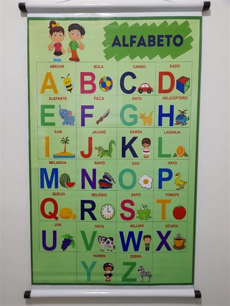 Banner Pedagógico Alfabeto Com Letras MaiÚsculas No Elo7 Nayane