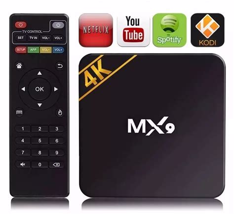 Tv Box Mx9 4k Android Trasnformar Smart Melhor Preço Brasil R 17354