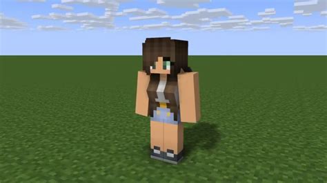 Test Minecraft Girl Animation Youtube