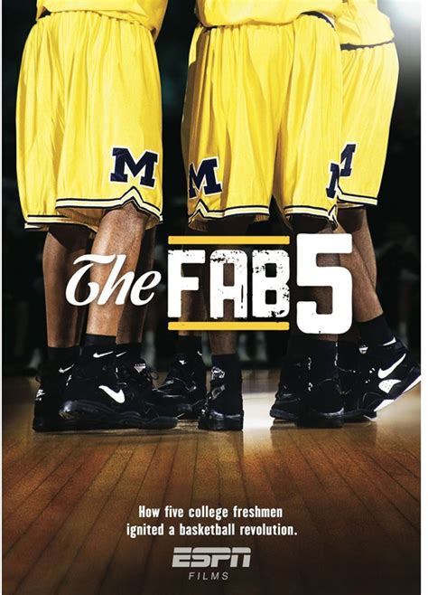 The Fab Five 2011 Fab Five Espn Michigan Wolverines Basketball