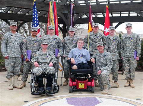 Soldiers Honored During Purple Heart Ceremony Article The United