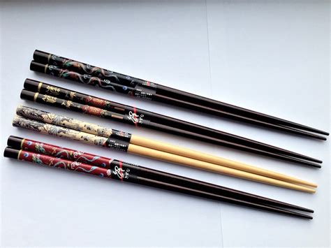Real Chinese Chopsticks 4 Stunning Designs Rapid Same Day Despatch Ebay