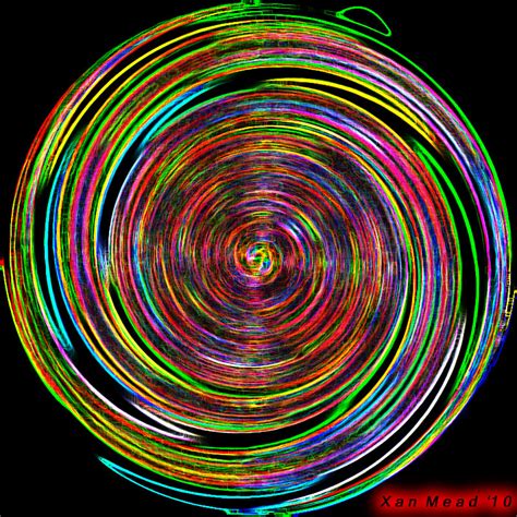 Neon Mandala By X Mead On Deviantart