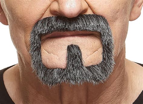 Mustaches Self Adhesive Van Dyke Fake Beard Goatee Novelty False Facial Hair
