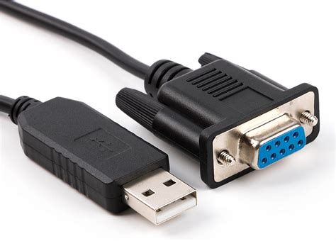 Pl2303ta Usb Rs232 To Db9 Cross Wired Rollover Null Modem Cable