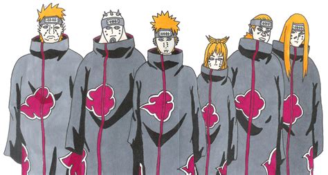 Naruto The Six Paths Of Pain By Epicchaos450 On Deviantart