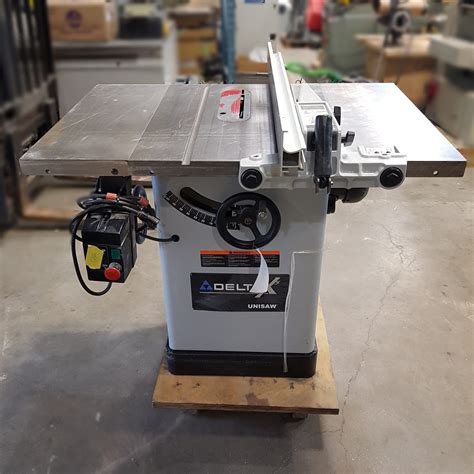 Used Delta Unisaw Table Saw Coast Machinery Group
