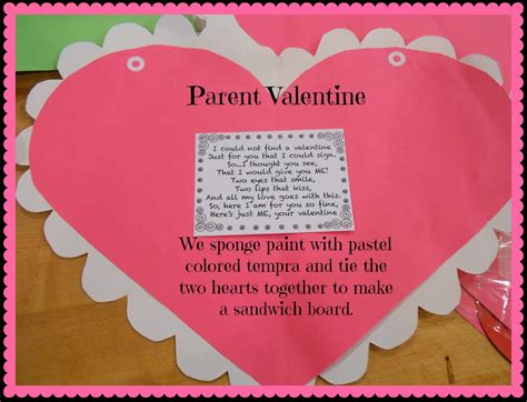 Parents Child Short Valentines Day Poems For Kids Draw Head