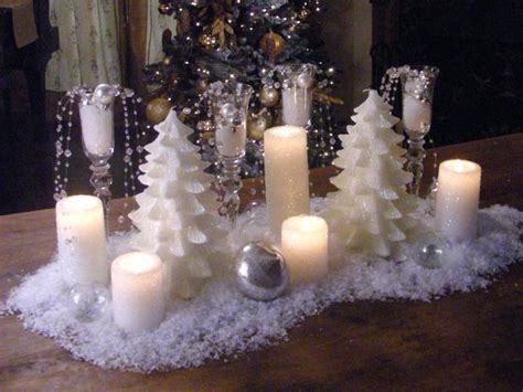 Snowflake Centerpiece Ideas In Interior Design Christmas Decor